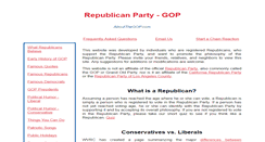 Desktop Screenshot of aboutthegop.com