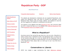 Tablet Screenshot of aboutthegop.com